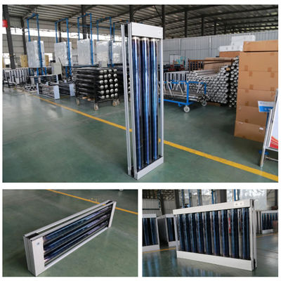 ऊर्जा की बचत 137*850*7pcs बोरोसिलिकेट ग्लास 3.3 वैक्यूम ट्यूब टैंकलेस सौर वॉटर हीटर